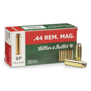 SELLIER ET BELLOT MUNITION 44 Remington Magnum Soft Point BERNIZAN