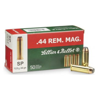 SELLIER ET BELLOT MUNITION 44 Remington Magnum Soft Point BERNIZAN