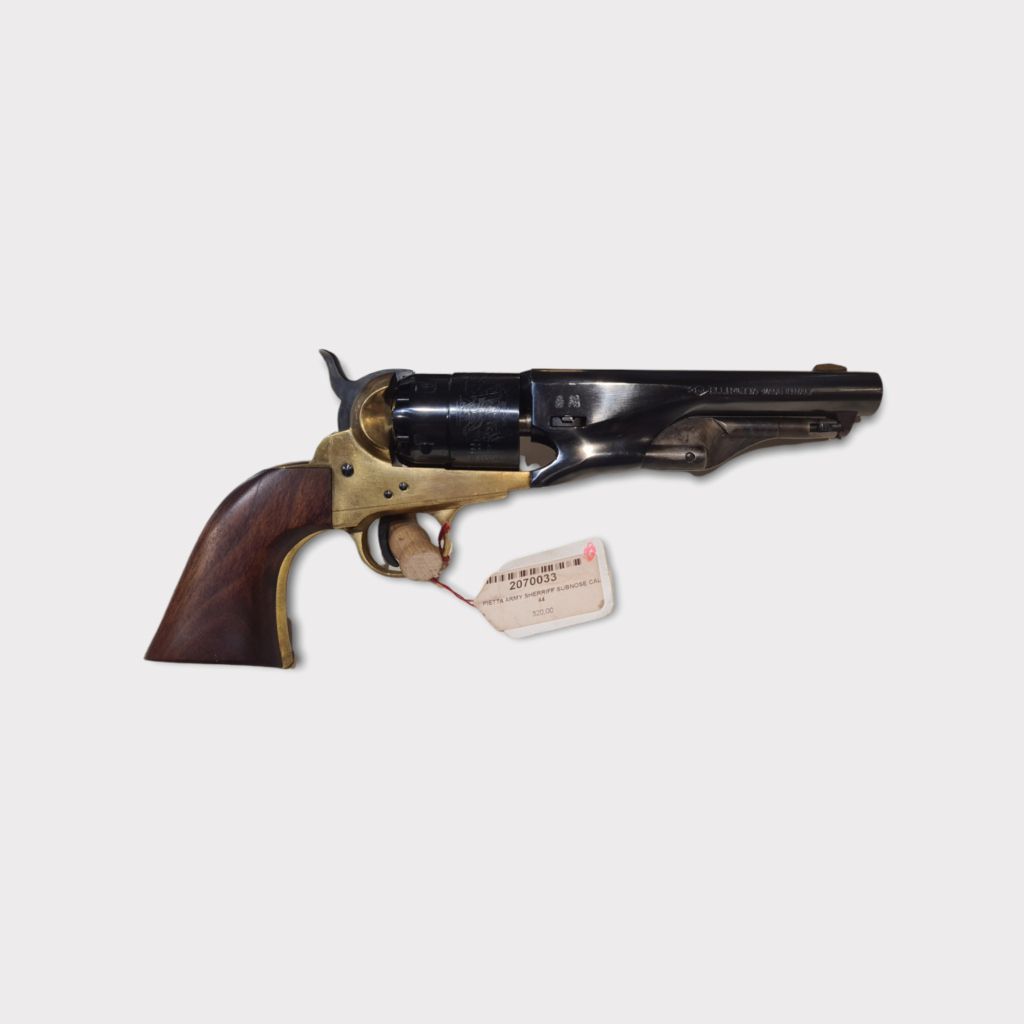 PIETTA ARMY SHERRIFF SUBNOSE CAL 44
