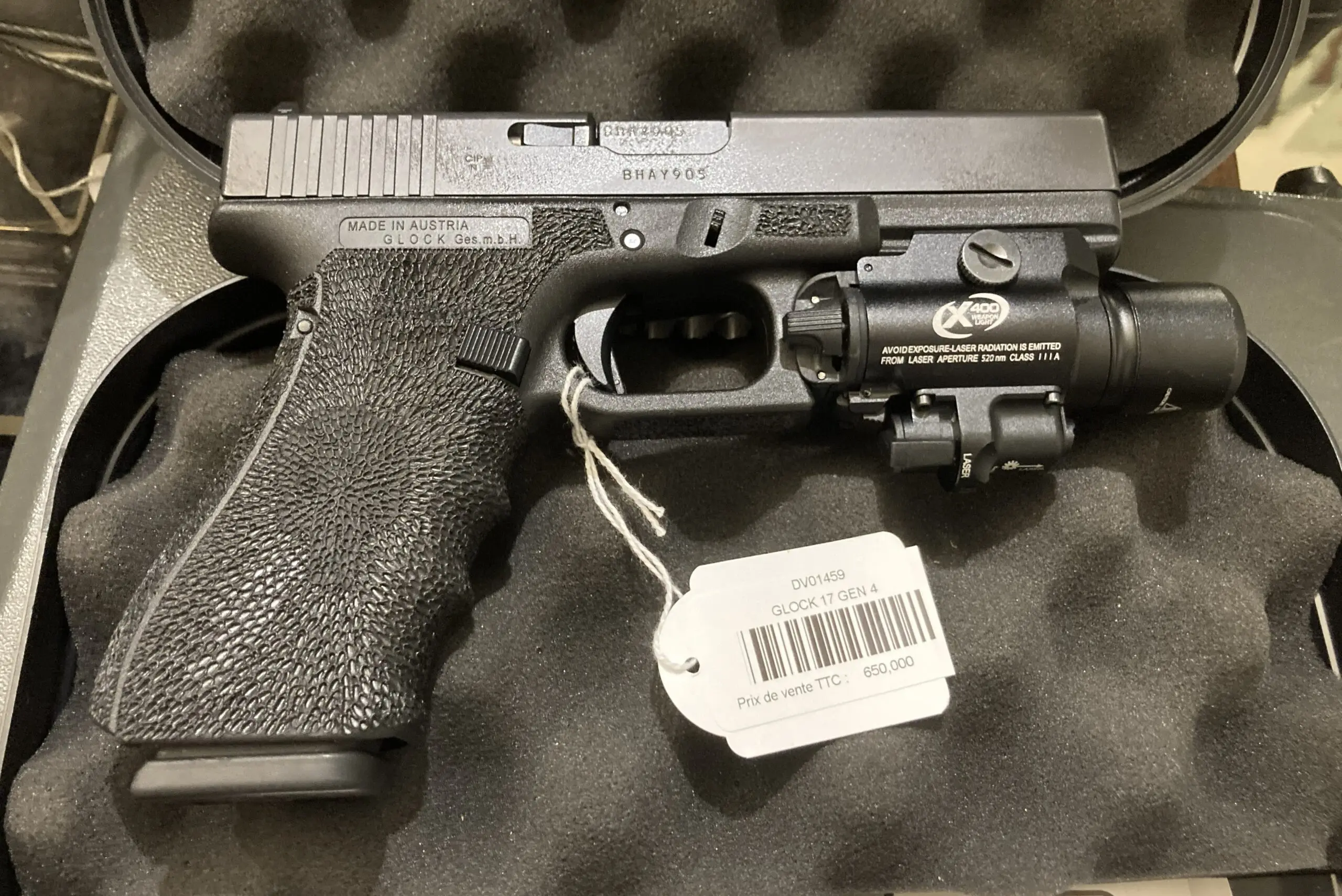 GLOCK 17 GEN 4 Occasion armurerie bernizan armurerie bayonne