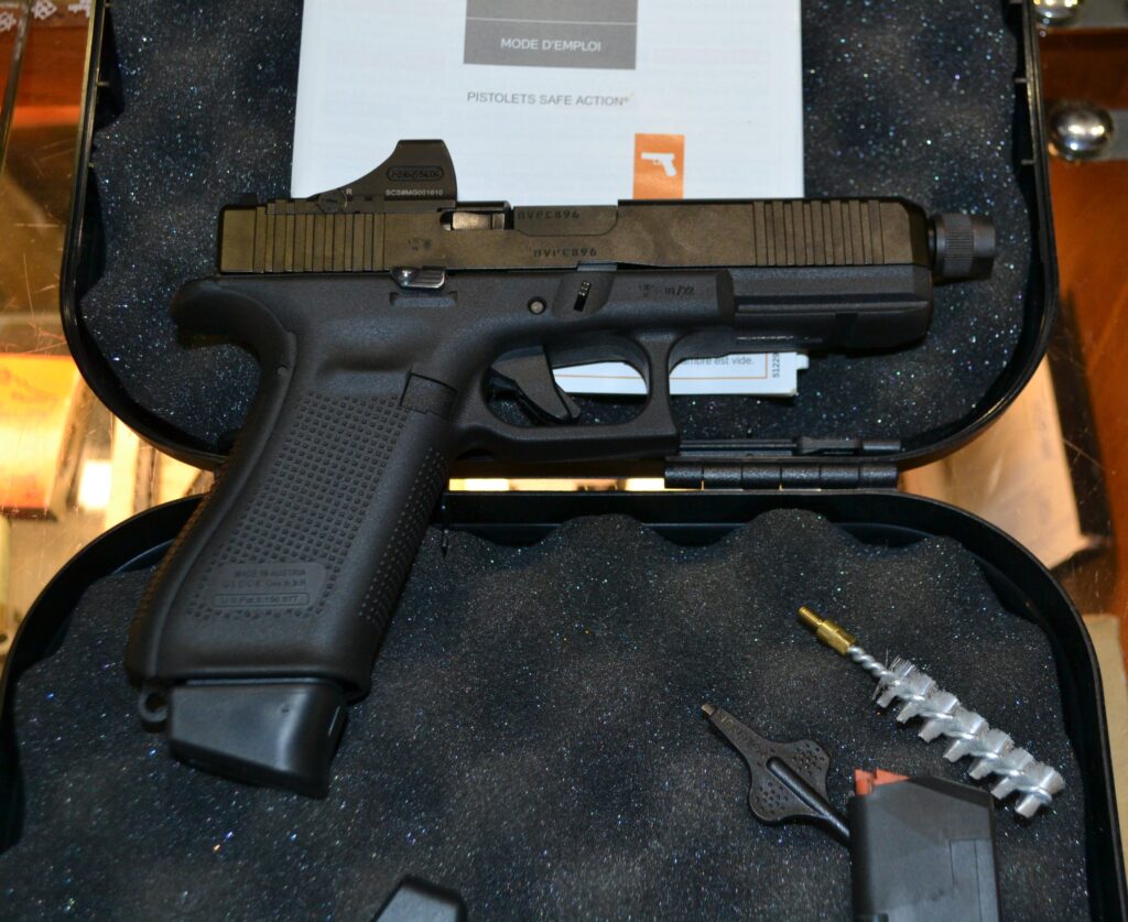 GLOCK 17 GEN 5 MOS Occasion armurerie bernizan armurerie bayonne