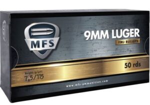 cartouchesMFS 9x19mm categorie Barmurerie bernizan bayonne