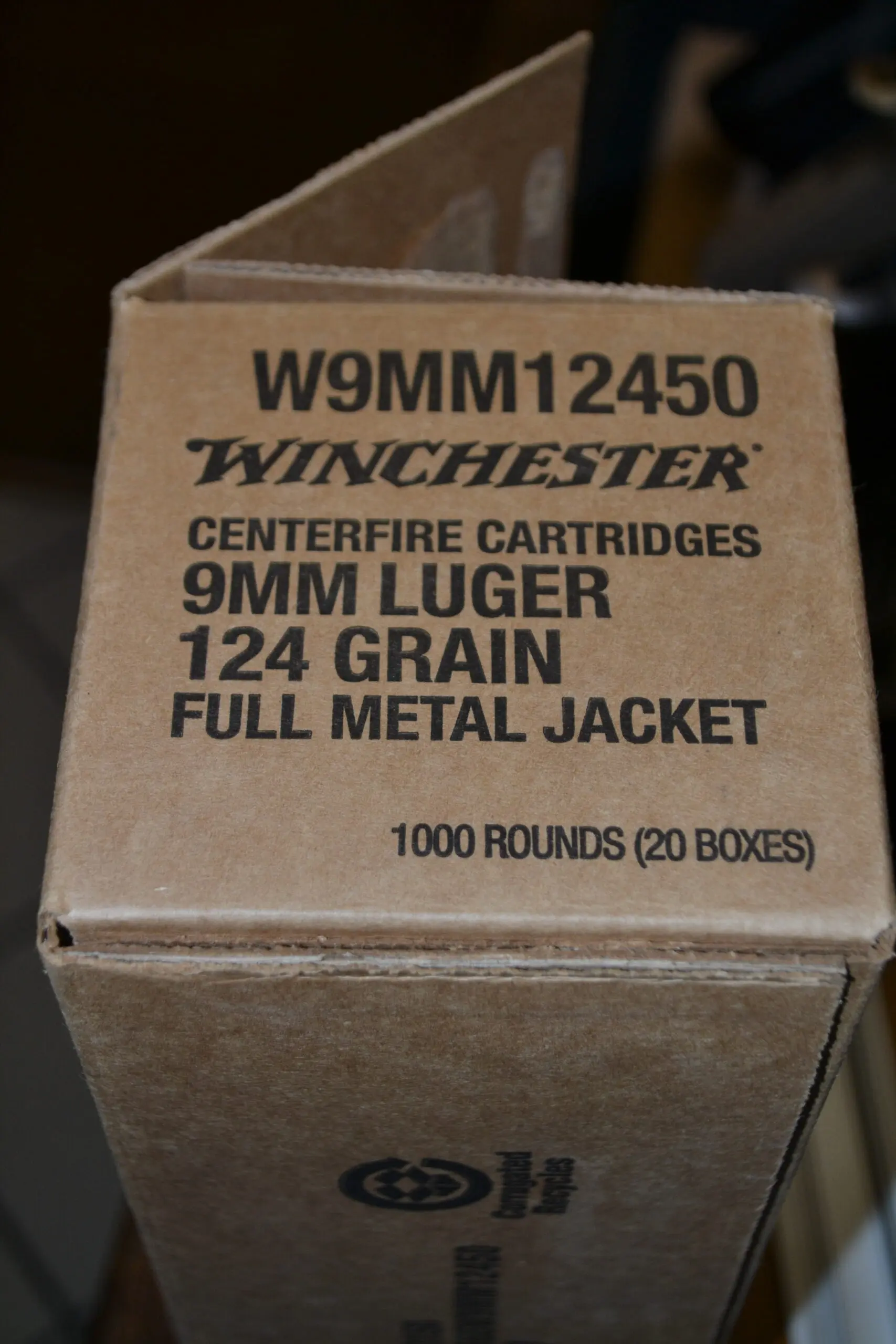 Munitions WINCHESTER 9x19mm ARMURERIE BERNIZAN BAYONNE